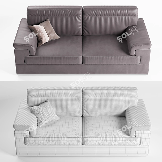 BUBLE Luxury Modern Sofa 3D model image 3