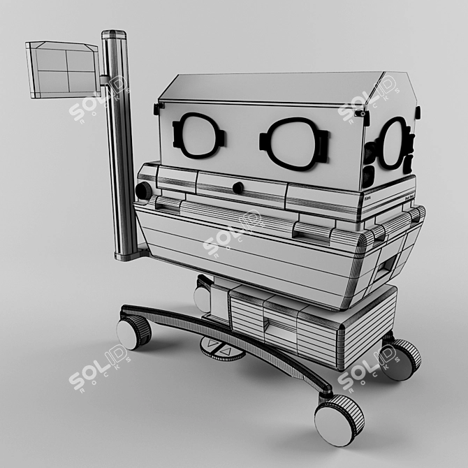 Atom Medical Dual Incu: Advanced Reanimation and Care 3D model image 3