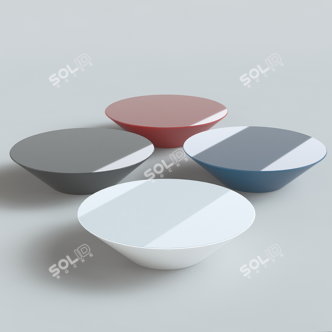 Pond Coffee Table: Stylish & Functional 3D model image 1