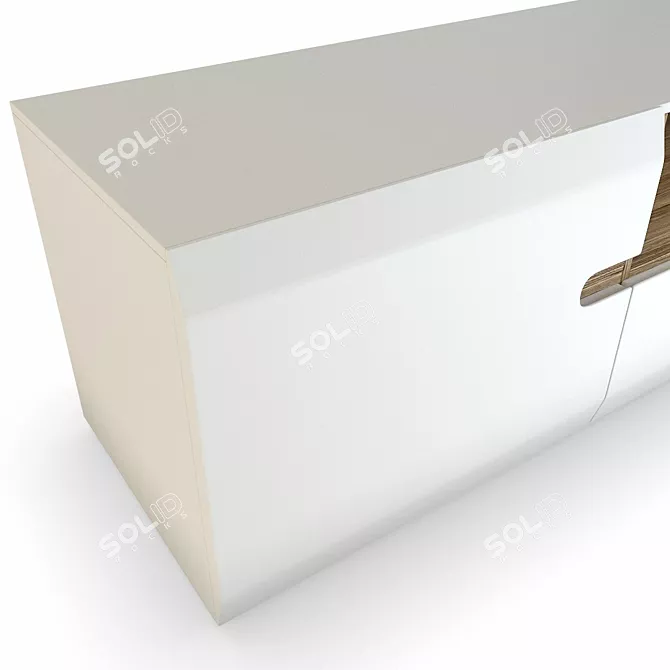 Hoff Linate TV Cabinet 3D model image 3