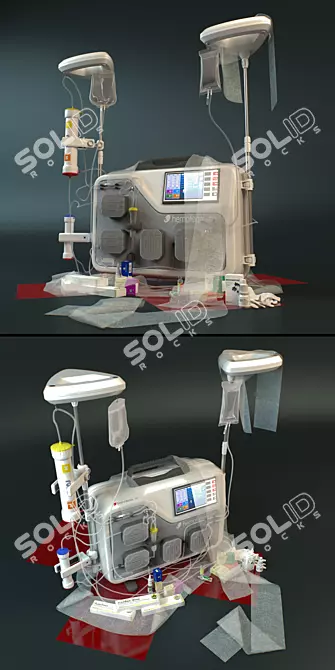 Plasma Exchange Apparatus 3D model image 2