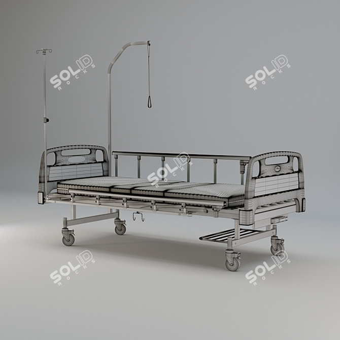 Armed RS112-A: Practical Mechanical Bed 3D model image 2