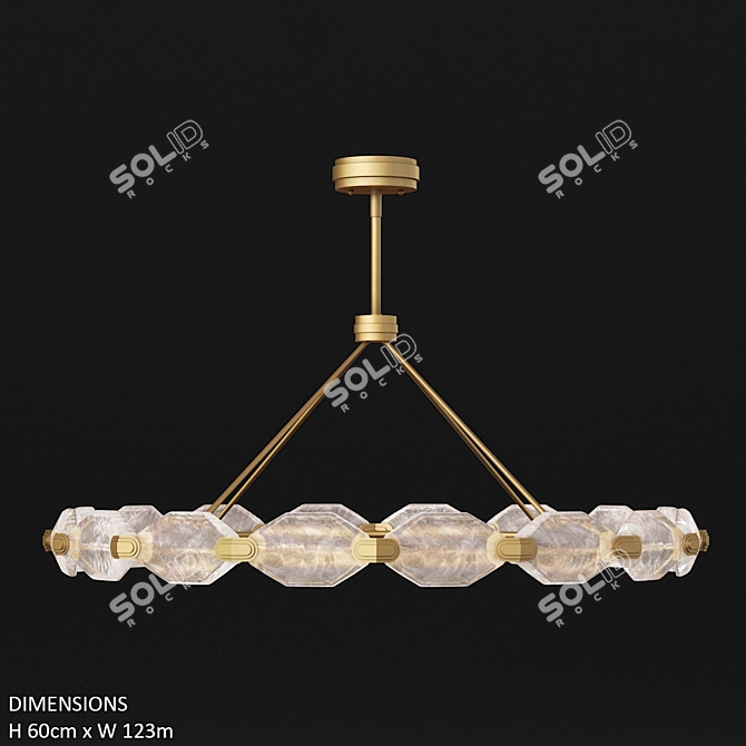 Allison Paladino Fine Art Lamps 3D model image 1