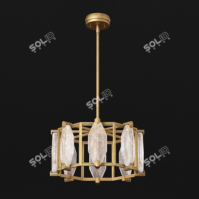 Allison Paladino Fine Art Lamps 3D model image 2