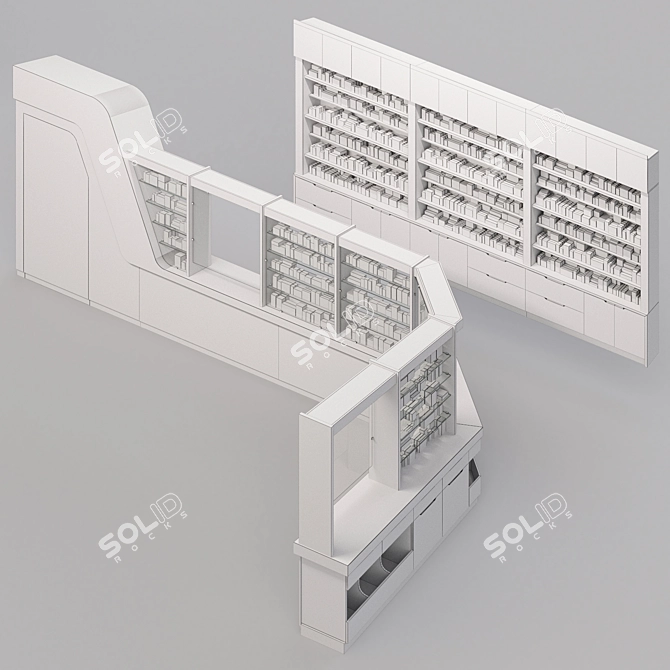 Pharmacy Drug Collection: Extensive models 3D model image 3