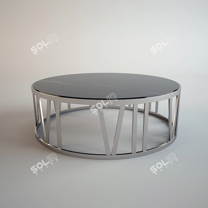 Roman Figures Coffee Table 3D model image 1