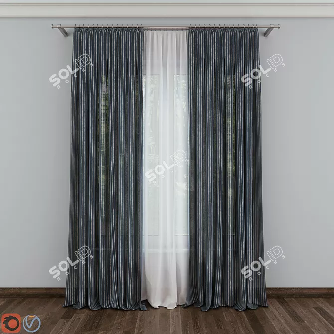 Modern Curtain Set - Max+VRay
Contemporary Drapes Collection
Elegant Window Treatments Max+VRay
Ch 3D model image 1