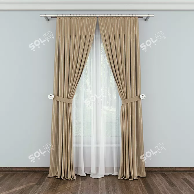 Modern Curtain Set - Max+VRay
Contemporary Drapes Collection
Elegant Window Treatments Max+VRay
Ch 3D model image 2