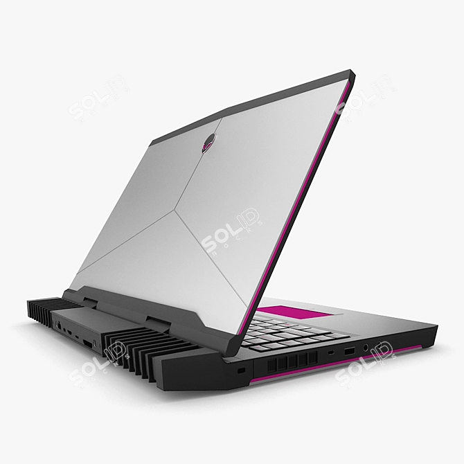 Ultimate Gaming Power: Dell Alienware 17 3D model image 2