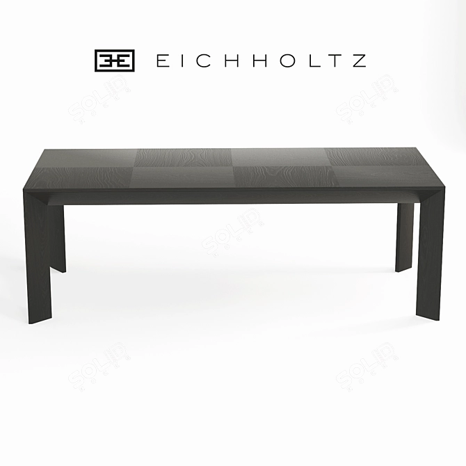 Elegant Eichholtz Tremont Dining Table 3D model image 2