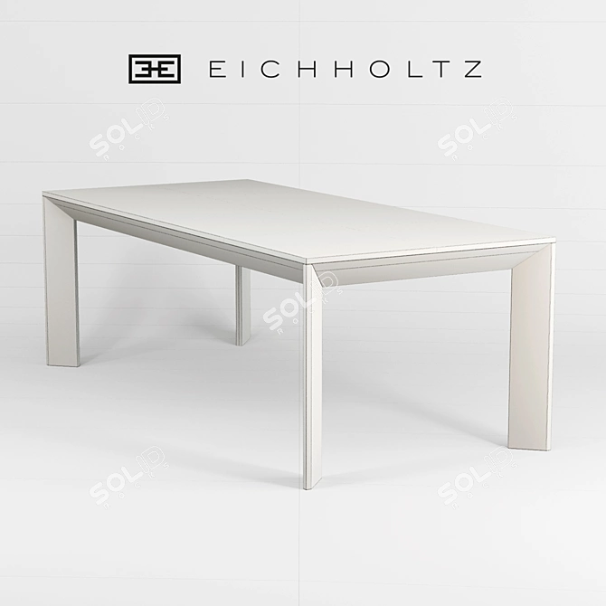 Elegant Eichholtz Tremont Dining Table 3D model image 3