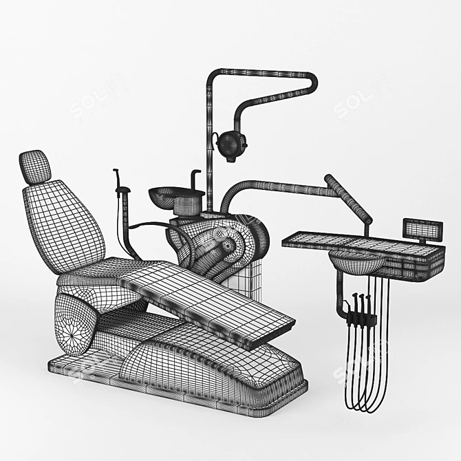 Advanced Dental Seat Equipment 3D model image 3