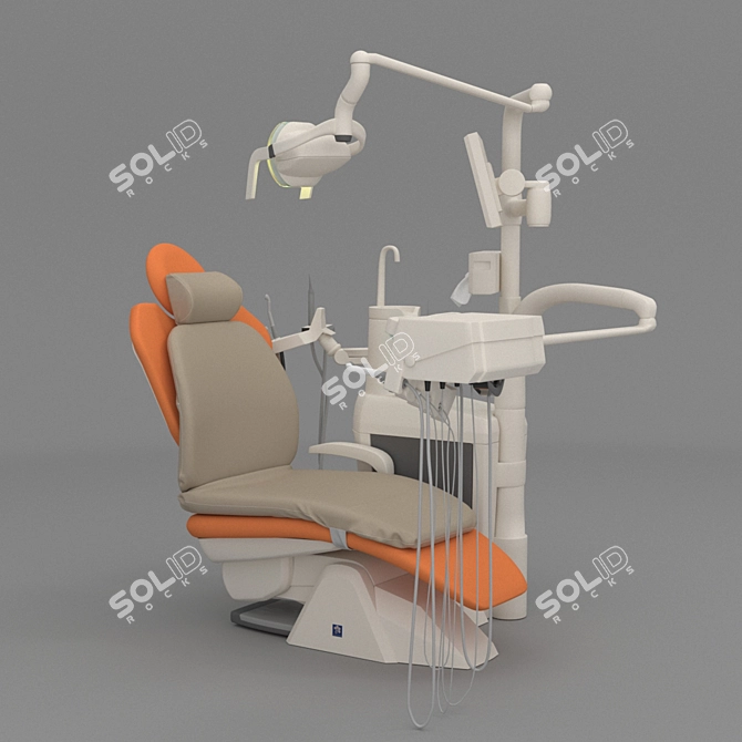 SternWeber Dental Chair 3D model image 2