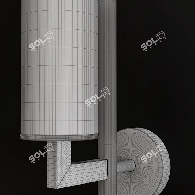 Liaison Single Visual Comfort Sconce 3D model image 2