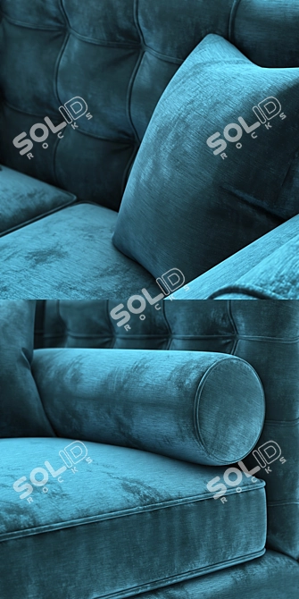  Modern Benito Sofa: Stylish and Comfortable 3D model image 2