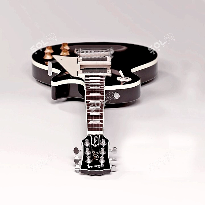 Gibson Les Paul 2017 HP Electric Guitar 3D model image 2