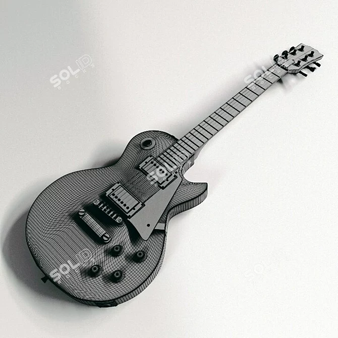 Gibson Les Paul 2017 HP Electric Guitar 3D model image 3