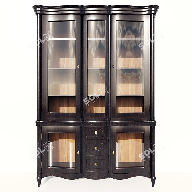 Exquisite MARIONI Aspen Sideboard 3D model image 1