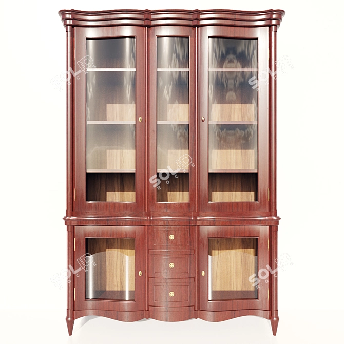 Exquisite MARIONI Aspen Sideboard 3D model image 2