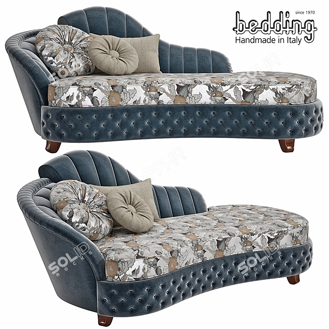 Sophisticated Sipario Sofa Bed 3D model image 1