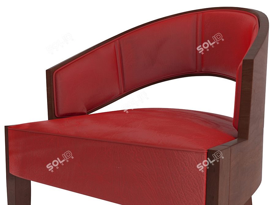 Title: Peggy Chair, Selva 3D model image 2