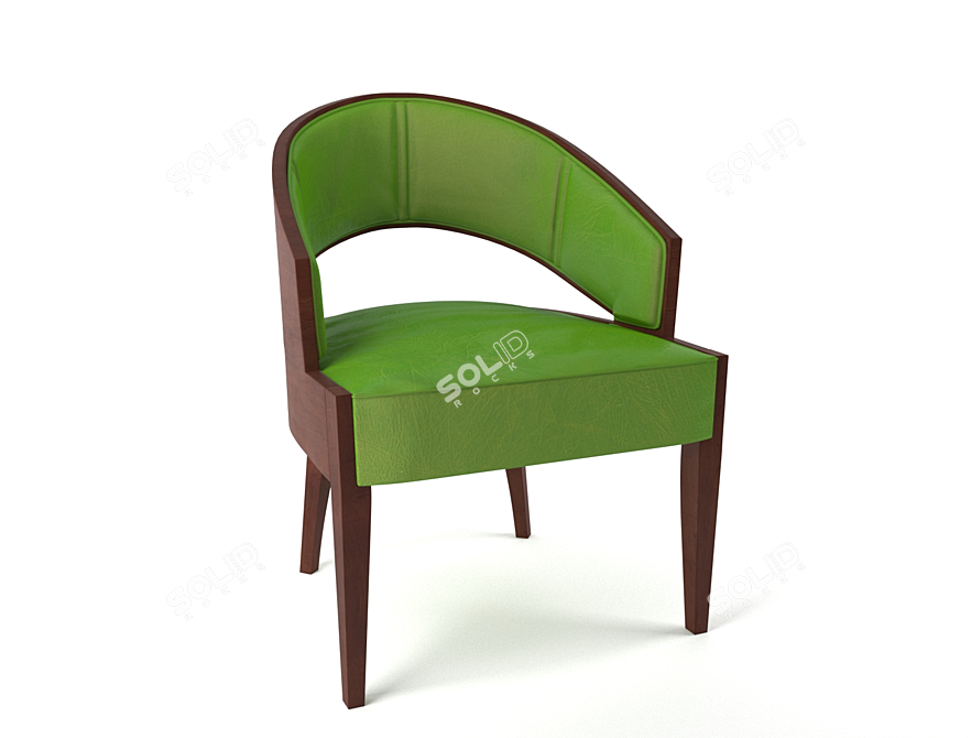 Title: Peggy Chair, Selva 3D model image 3