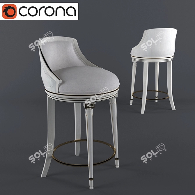 Luxurious Mediterranean Elegance: Angelo Cappellini 3D model image 1