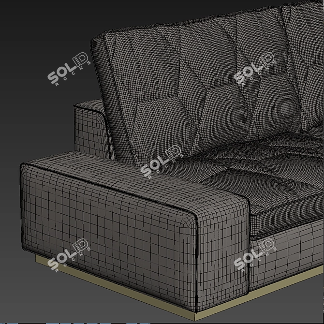 Ulivi Cesar Sofa 3D model image 3