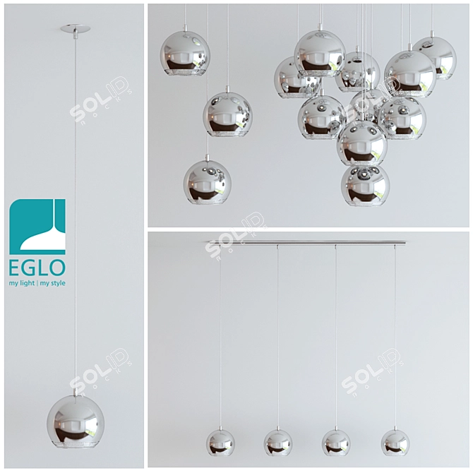 EGLO CONESSA SET: Stylish Lighting Collection 3D model image 1