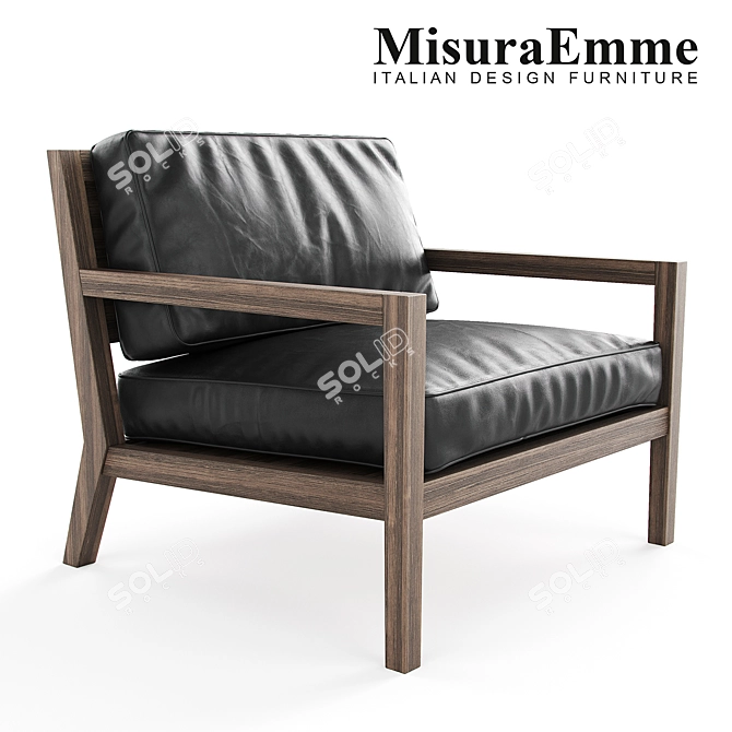 Designer Quadria Chair 3D model image 1