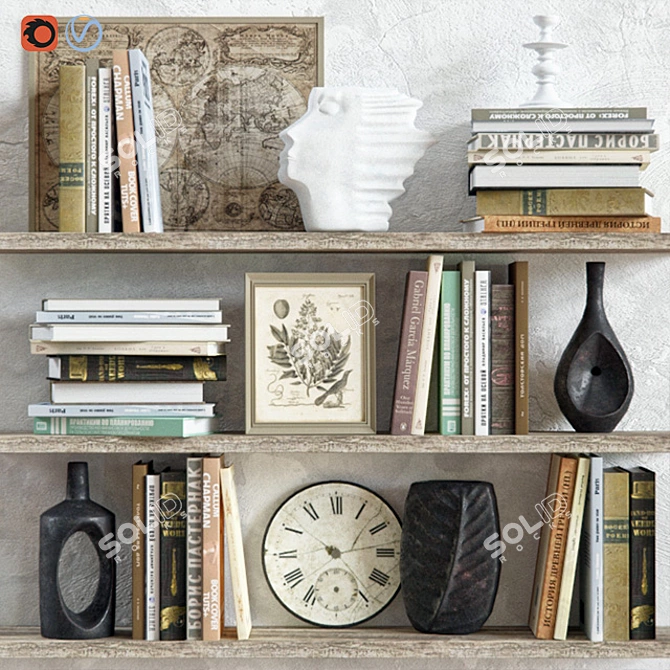 Vintage Treasure Trove 3D model image 1