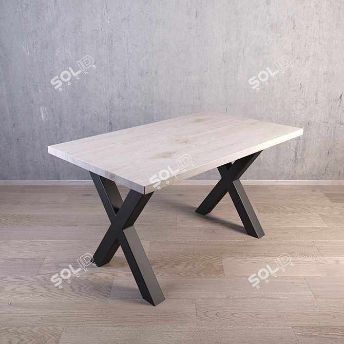YELKKIN DOM Dining Table 3D model image 1