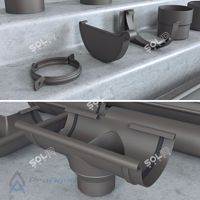 ProAqua Rainwater System 3D model image 2