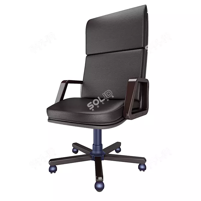 Texas Extra Office Chair 3D model image 1