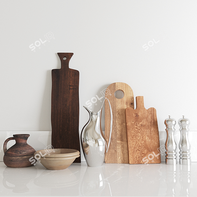 Kitchen Essentials Kit 3D model image 1