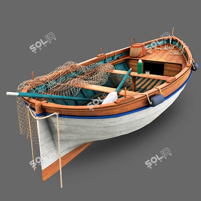 Ultimate Fishing Boat 3D model image 2