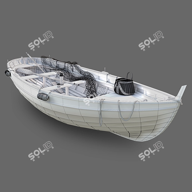 Ultimate Fishing Boat 3D model image 3