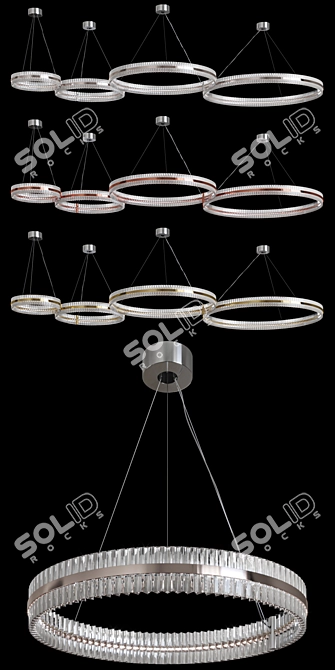 Baroncelli Saturno Pendant 3D model image 2