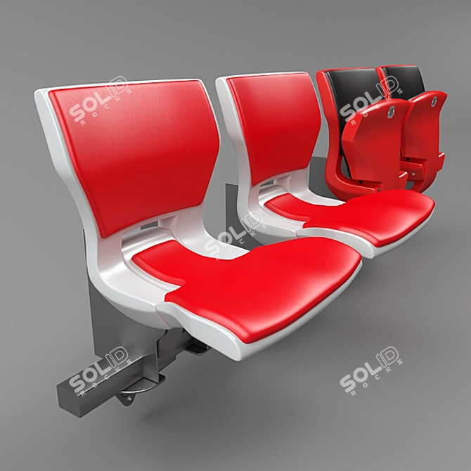 Stechert TipUp: Ultimate Sports Seat 3D model image 1