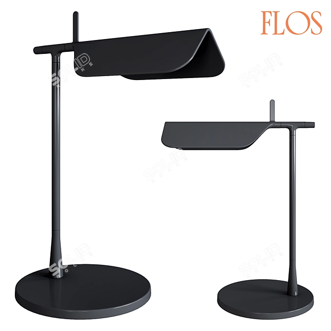 Minimalist Desk Illumination: Flos Tab T Lamp 3D model image 1