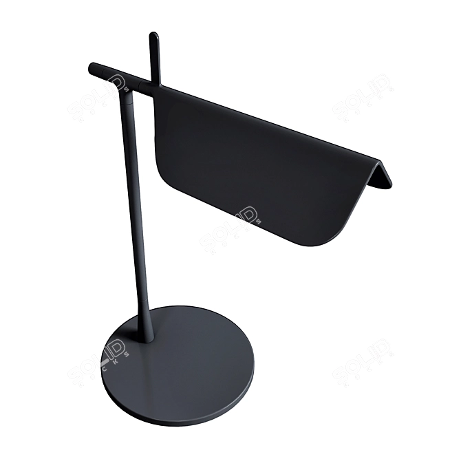 Minimalist Desk Illumination: Flos Tab T Lamp 3D model image 2