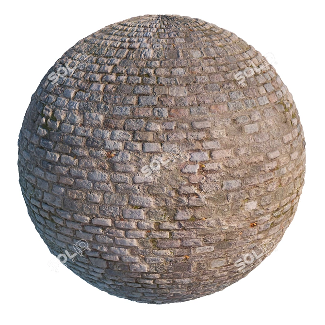 Photogrammetry Paving Stone 3D model image 1