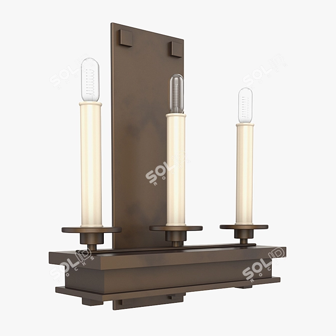 Cienfuegos Fine Art Lamps: Exquisite Illumination 3D model image 1