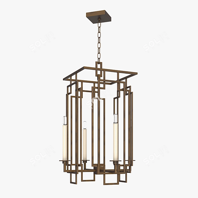 Cienfuegos 889040: Elegantly Crafted Fine Art Lamp 3D model image 2