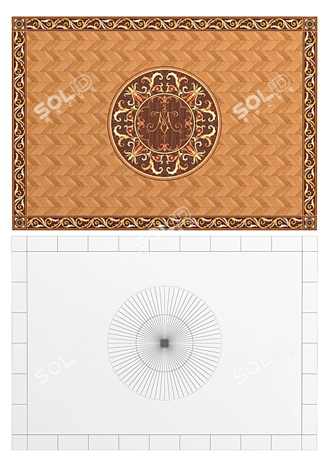 Parquet Da Vinci part 2
Artistic parquet with versatile design! 3D model image 3