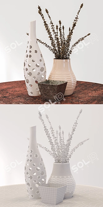 Dublin House Chair: Elegant and Stylish 3D model image 2