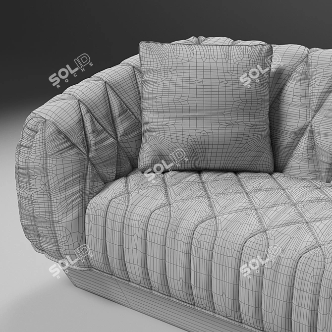 Luxe Comfort Collection: Ligne Roset Cover 2 3D model image 3