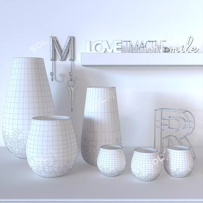 Complete 3D Set with Textures & Models 3D model image 2