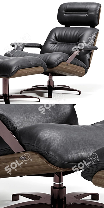 Title: Roche Bobois ATHEA Armchair 3D model image 2