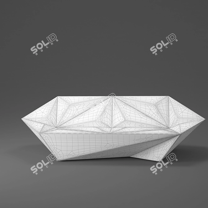 Modern Gemma Sofa by Libeskind 3D model image 2